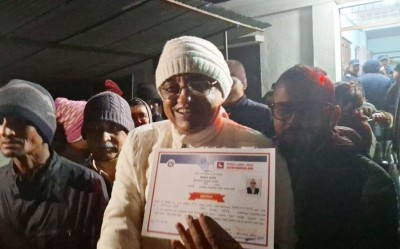 उपनिर्वाचन : झापा कन्काई-६ मा स्वतन्त्र उम्मेदवार ओली विजयी