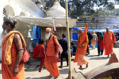 महाशिवरात्रिमा पशुपति आएका साधुसन्तलाई आज दक्षिणा सहित बिदाइ गरिने