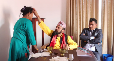 आँखाले हेरेकै भरमा रोग निको पार्ने भन्दै ठगी गर्ने ‘सिमान्त गुरू’ दाङ पुगेर कार्यक्रम नगरी हिडे