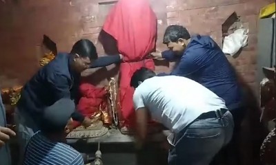 कीर्तिपुरको प्यंगथाँबाट हटाइयो रातो मच्छिन्द्रनाथ र याकः मिसाको प्रतिमूर्ति