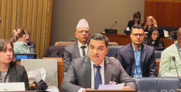 संयुक्त राष्ट्रसङ्घीय आयोगमा स्वास्थ्यमन्त्रीको सम्बोधन