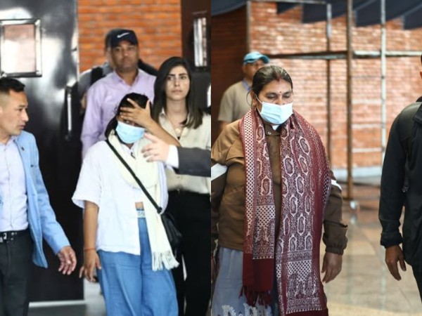 स्वदेश फर्किए विपिन जोशीको आमा र बहिनी