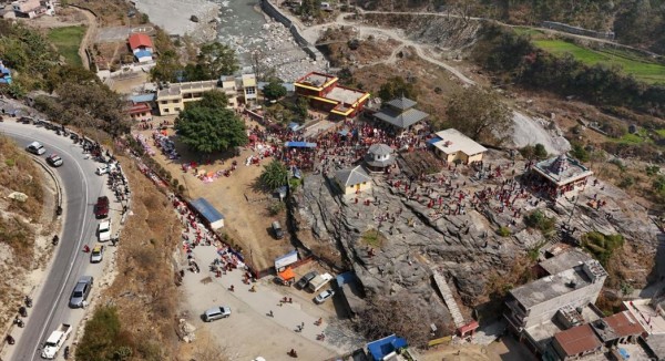 गलेश्वर बजारमा सौन्दर्यकरण