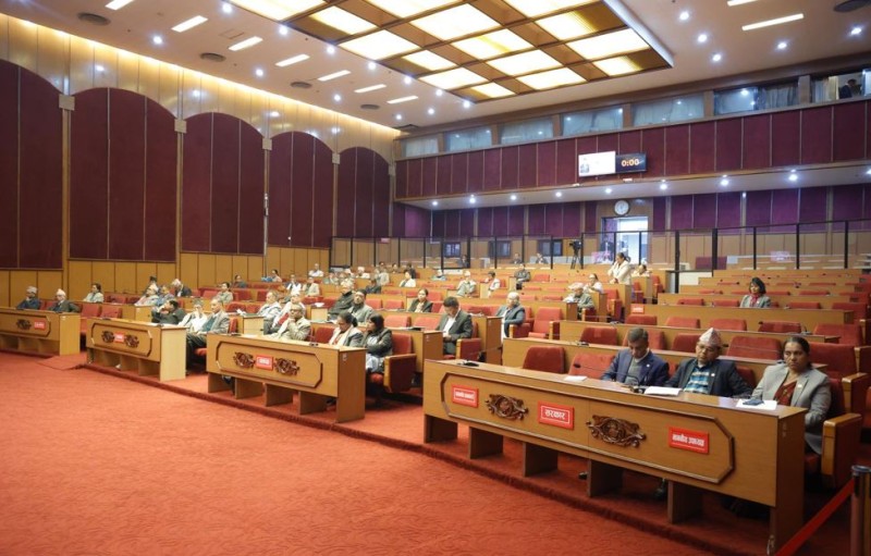 राष्ट्रियसभाको बैठकमा आज पनि अवरोध