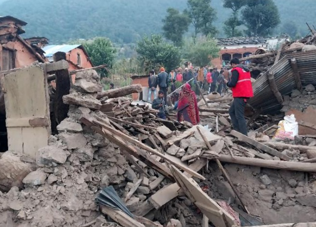 बाजुरामा आज गएको भूकम्पमा परी एकजनाको मृत्यु, २५ घर भत्किए