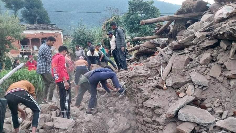 डोटीमा गएराति भूकम्पको झट्का, ६ जनाको मृत्यु