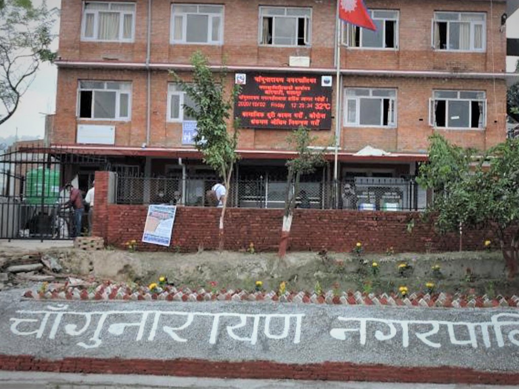 चाँगुनारायण नगरपालिकामा २० घर पहिरोको जोखिममा