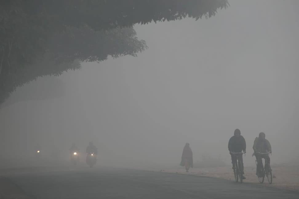 हुस्सु र कुहिरो लागेपछि बाँके लगायत पश्चिम तराईमा चिसो बढ्यो