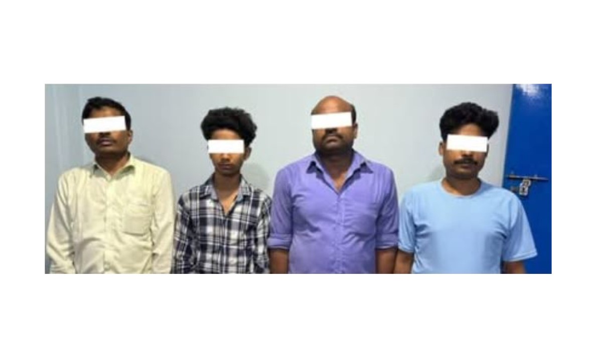करिब २ करोड रूपैयाँ बराबरका विभिन्न गरगहना सहित चार जना पक्राउ