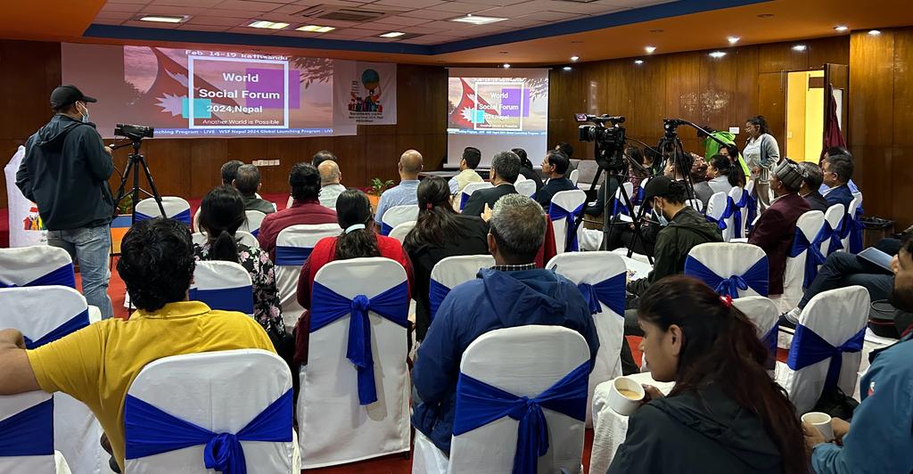 विश्व सामाजिक मञ्चको १६औँ संस्करण काठमाडौंको भृकुटीमण्डपमा आयोजना हुँदै