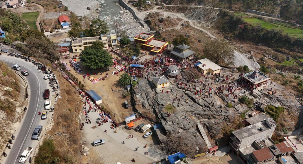 गलेश्वर बजारमा सौन्दर्यकरण