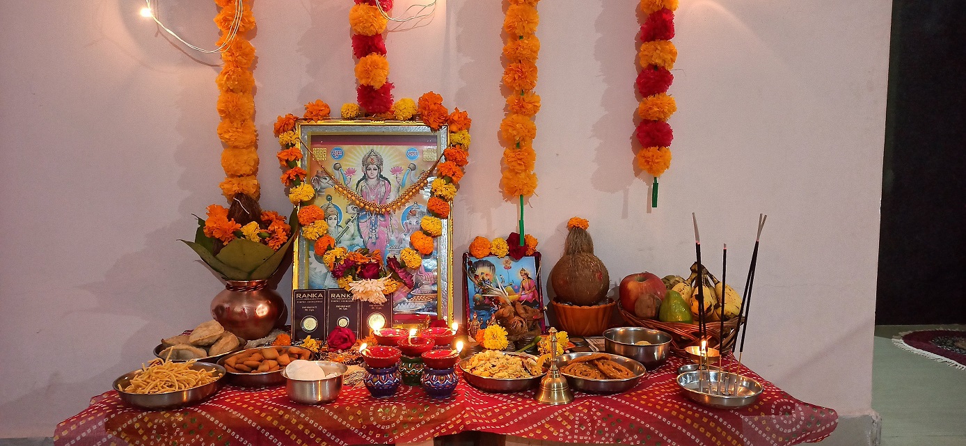 आज लक्ष्मी पूजा, धनधान्यकी देवी लक्ष्मीको पूजा गरिंदै