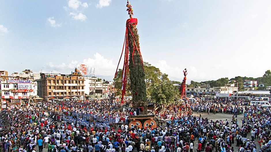 जेठ ८ गते जुर्‍यो मच्छिन्द्रनाथको रथलाई जावलाखेल लैजाने साइत, ११ गते भोटो देखाइने