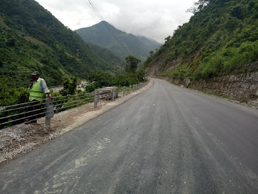 नारायणगढ मुग्लिन सडक खण्ड पुस ७ गतेदेखि दैनिक ४ घण्टा बन्द हुने