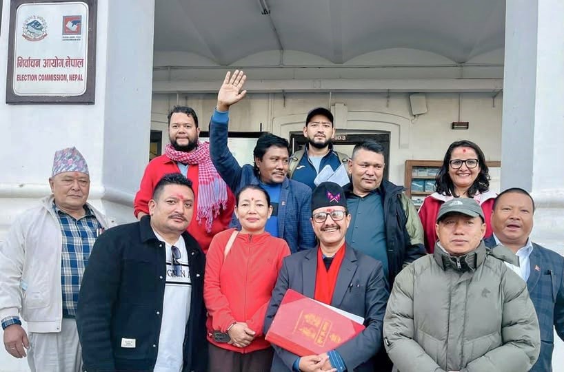 दुर्गा प्रसाईँको ‘नागरिक बचाउ दल, नेपाल’ निर्वाचन आयोगमा दर्ता