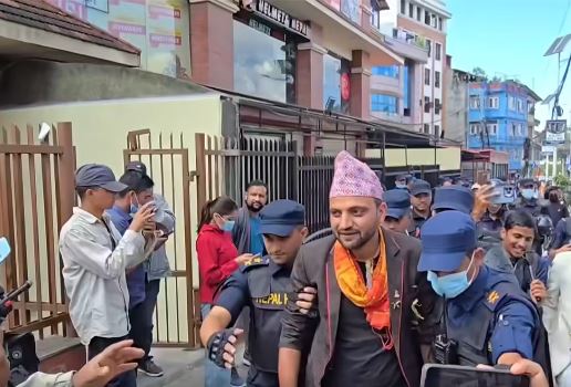 माइतीघरबाट निकोलस भुसालसहित १२ जना पक्राउ