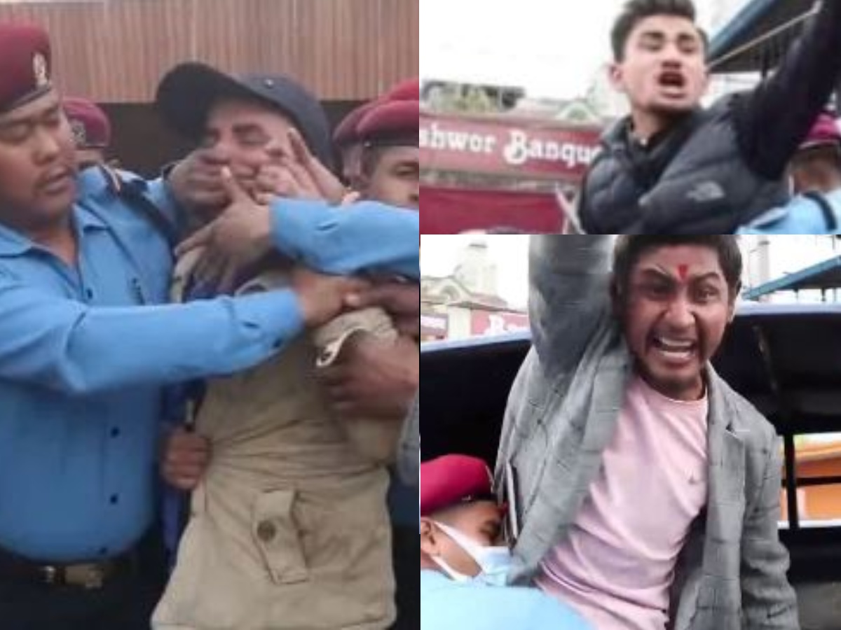 प्रधानमन्त्री पुष्पकमल दाहाल 'प्रचण्ड' विरुद्ध नाराबाजी गर्ने ३ जना जेल चलान