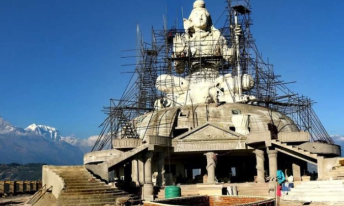 भक्तपुरमा १०८ रोपनीमा १०८ फिट अग्लो भगवान् शिवको मूर्ति १ अर्ब खर्चमा बन्ने