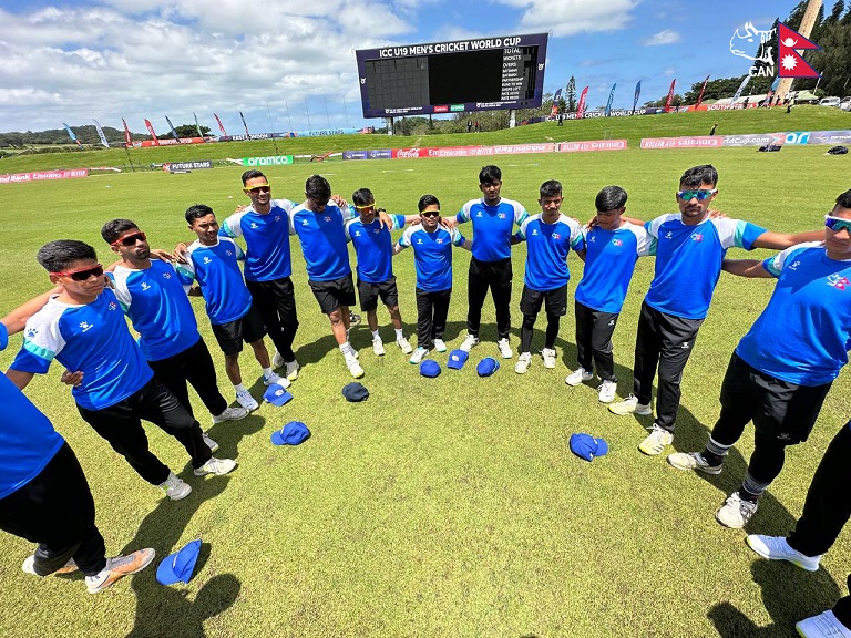 यु-१९ विश्वकप क्रिकेटमा आज न्युजिल्याण्डसँग पहिलो खेल्दै नेपाल